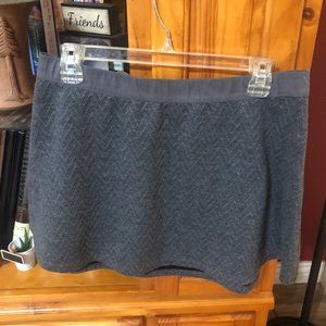 Soft Grey Candie's Mini Skirt